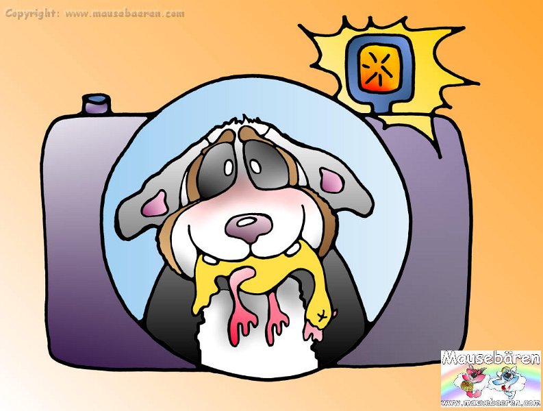 hundewelpe-mit-spielzeug-illustration-comic-individuell-cartoons-zeichnungen-mausebaeren